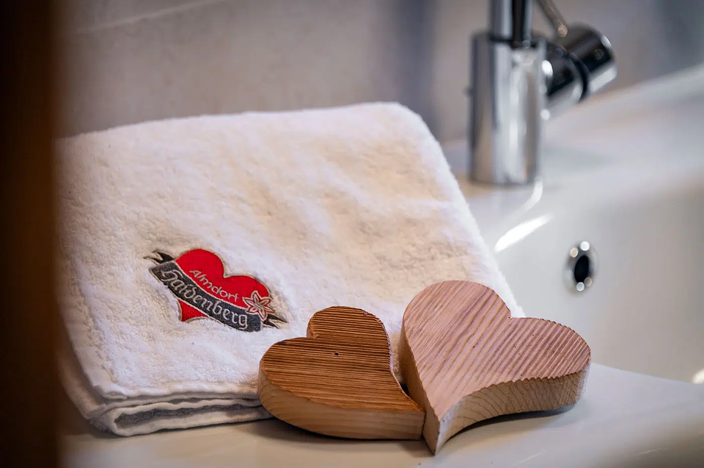Wellnesszimmer im Almdorf Haidenberg